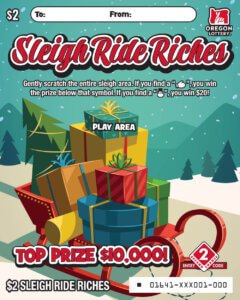 Sleigh Ride Riches front