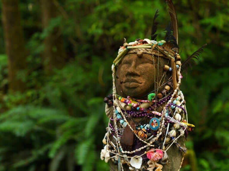 The Amanda Statue at Amanda's Trail near Yachats