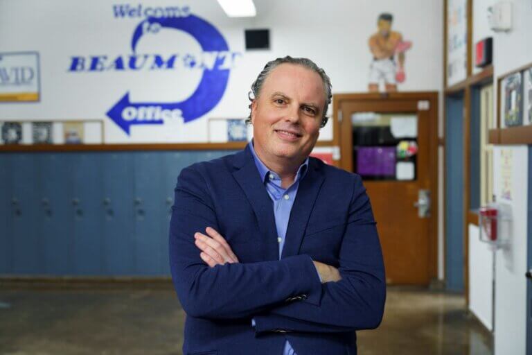 Michael LIndblat Teacher of the Year