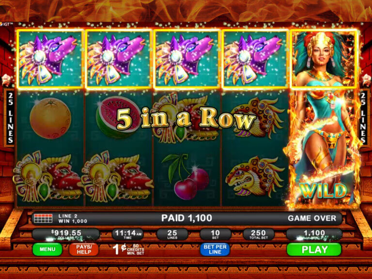 Cash Eruption Temple of Fire GameStill 1